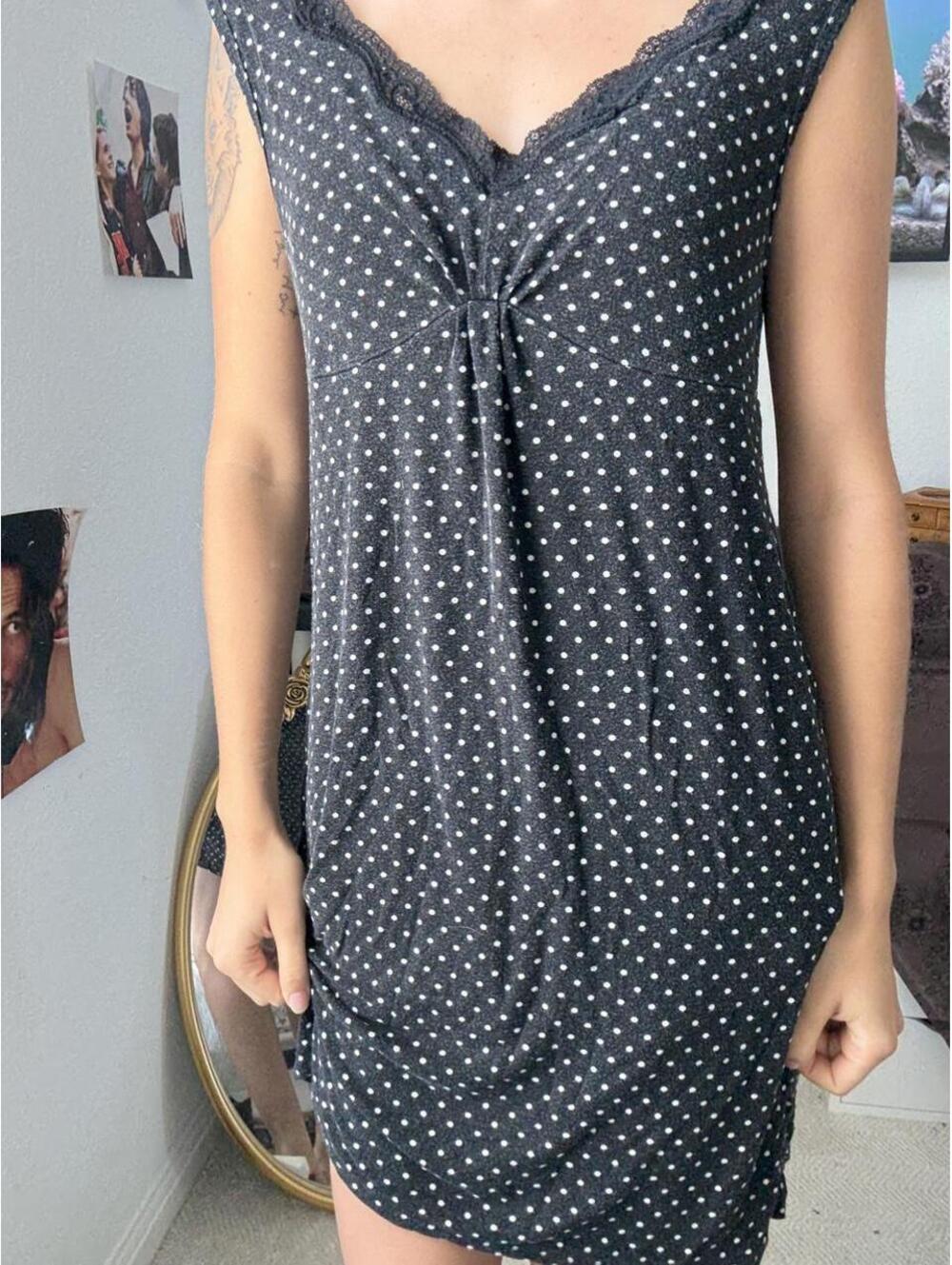 Sonoma Women's Black and Navy Dress